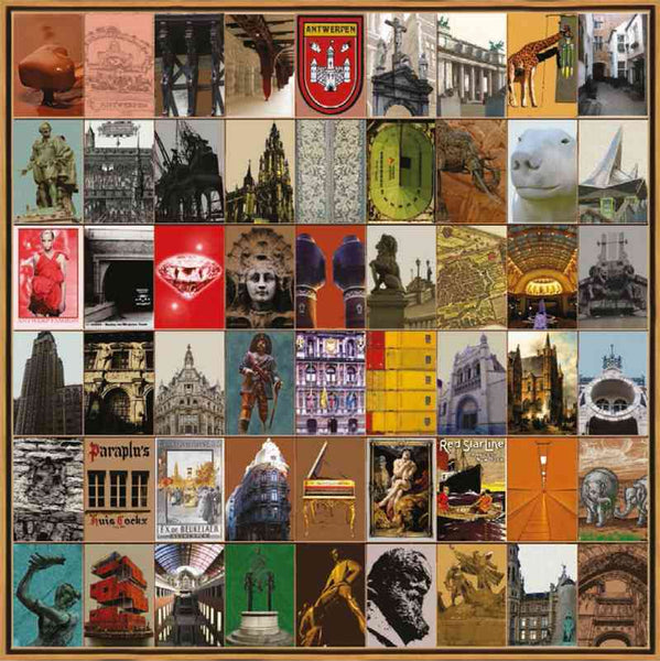 Naomi Art Originele Schilderijen Schilderij Antwerpen Canvas Collage Kunst Kunstwerk Art Muurdecoratie Wanddecoratie Interieur Cadeau Souvenir