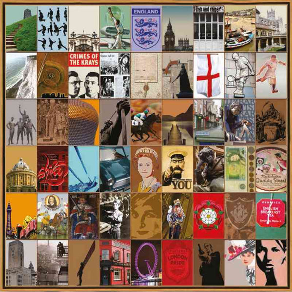 Naomi Art Originele Schilderijen Schilderij Engeland Canvas Collage Kunst Kunstwerk Art Muurdecoratie Wanddecoratie Interieur Cadeau Souvenir