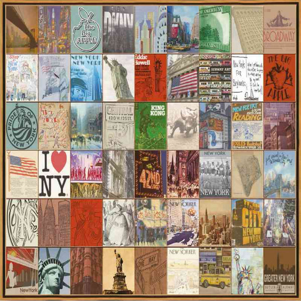 Naomi Art Originele Schilderijen Schilderij New York I Canvas Collage Kunst Kunstwerk Art Muurdecoratie Wanddecoratie Interieur Cadeau Souvenir