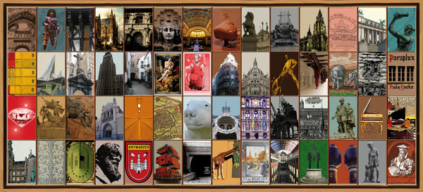 Naomi Art Originele Schilderijen Schilderij Antwerpen Canvas Collage Kunst Kunstwerk Art Muurdecoratie Wanddecoratie Interieur Cadeau Souvenir