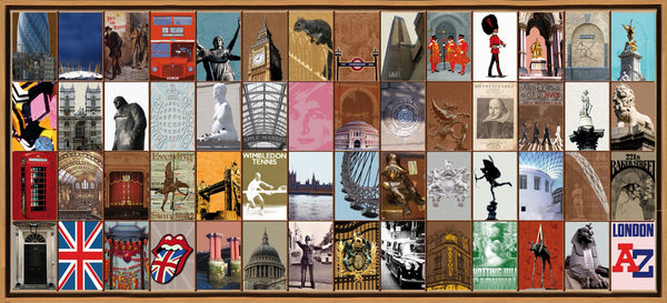 Naomi Art Originele Schilderijen Schilderij Londen Canvas Collage Kunst Kunstwerk Art Muurdecoratie Wanddecoratie Interieur Cadeau Souvenir