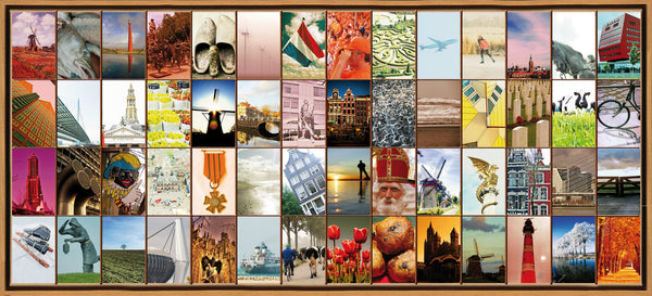 Naomi Art Originele Schilderijen Schilderij Nederland II Canvas Collage Kunst Kunstwerk Art Muurdecoratie Wanddecoratie Interieur Cadeau Souvenir