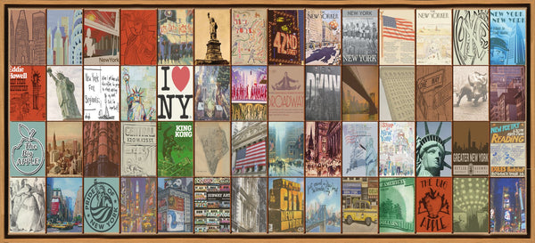 Naomi Art Originele Schilderijen Schilderij New York I Canvas Collage Kunst Kunstwerk Art Muurdecoratie Wanddecoratie Interieur Cadeau Souvenir