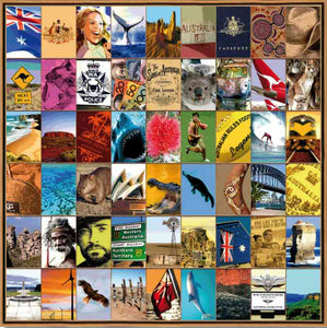 Naomi Art Originele Schilderijen Schilderij Australie Canvas Collage Kunst Kunstwerk Art Muurdecoratie Wanddecoratie Interieur Cadeau Souvenir