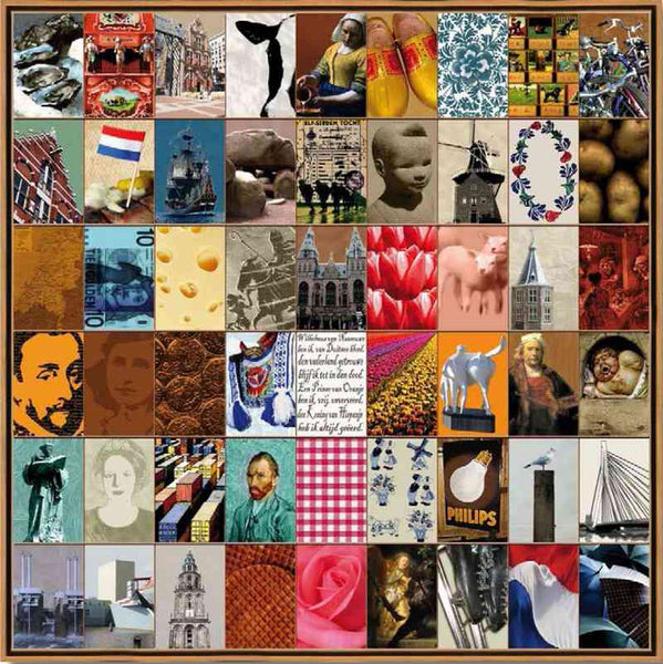 Naomi Art Originele Schilderijen Schilderij Nederland I Collage Kunst Kunstwerk Art Muurdecoratie Wanddecoratie Interieur Cadeau Souvenir