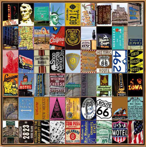Naomi Art Originele Schilderijen Schilderij US Canvas Collage Kunst Kunstwerk Art Muurdecoratie Wanddecoratie Interieur Cadeau Souvenir