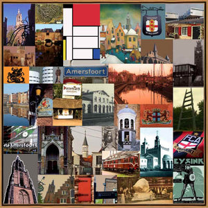 Naomi Art Originele Schilderijen Schilderij Freestyle Amersfoort Canvas Collage Kunst Kunstwerk Art Muurdecoratie Wanddecoratie Interieur Cadeau Souvenir