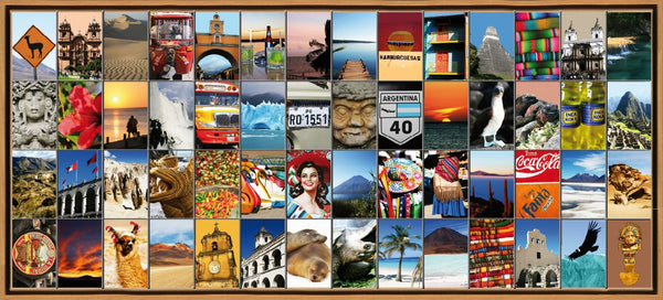 Naomi Art Originele Schilderijen Schilderij Zuid Amerika Canvas Collage Kunst Kunstwerk Art Muurdecoratie Wanddecoratie Interieur Cadeau Souvenir